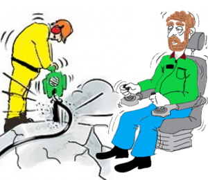 Vibrationer på arbetet