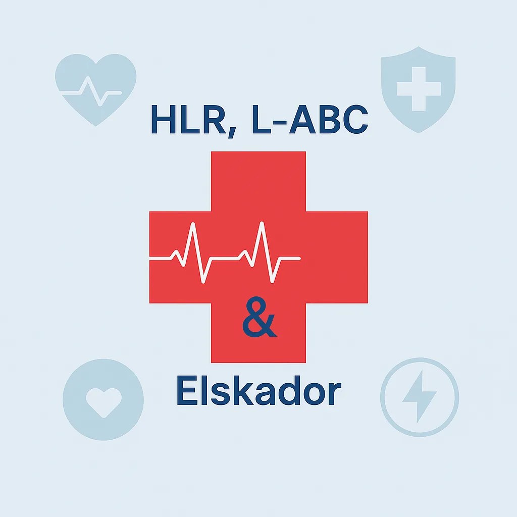 Utbildning i HLR - L-ABC och elskador. sv